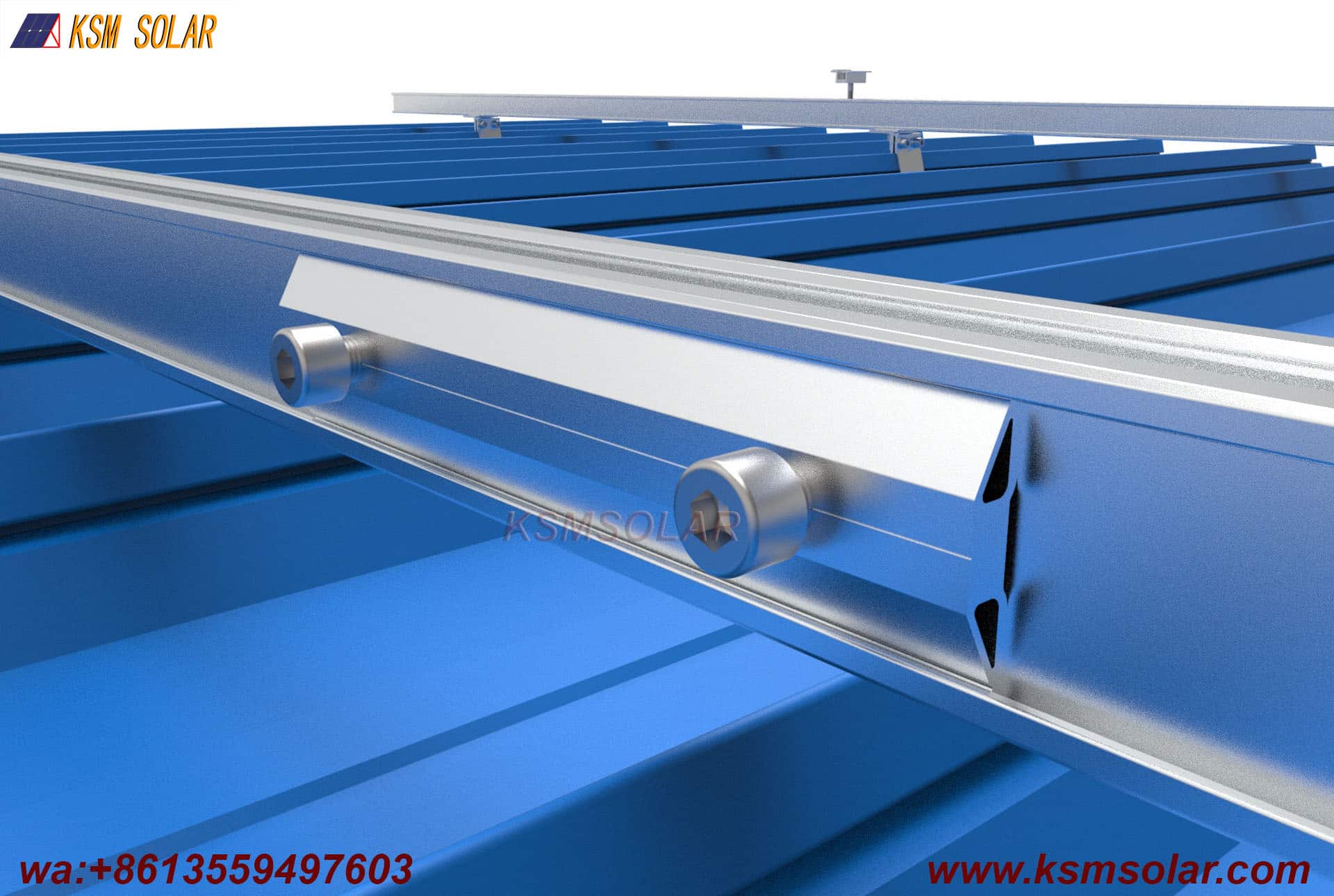 Efficient Metal Roof solar Mounting System