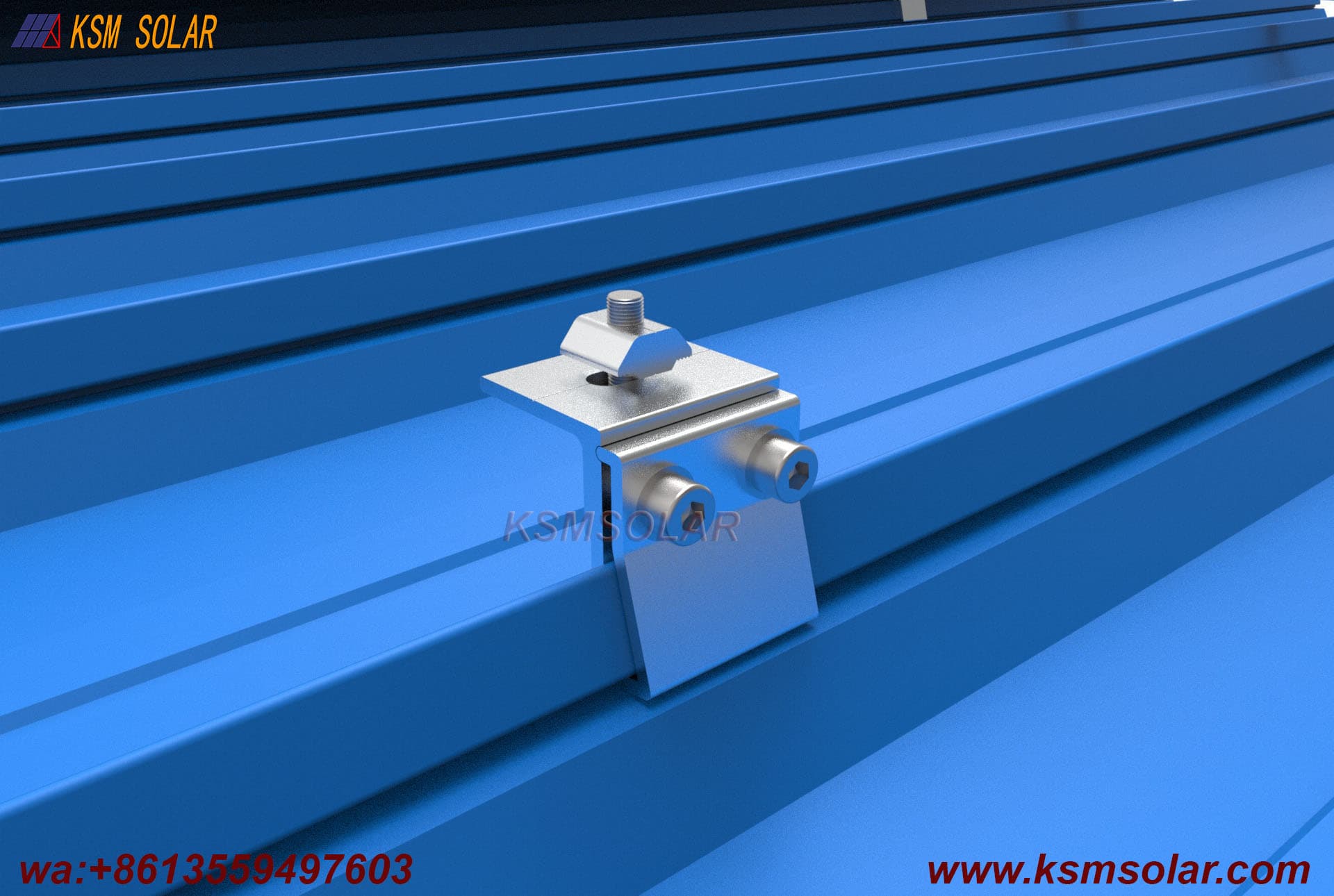Efficient Metal Roof solar Mounting System