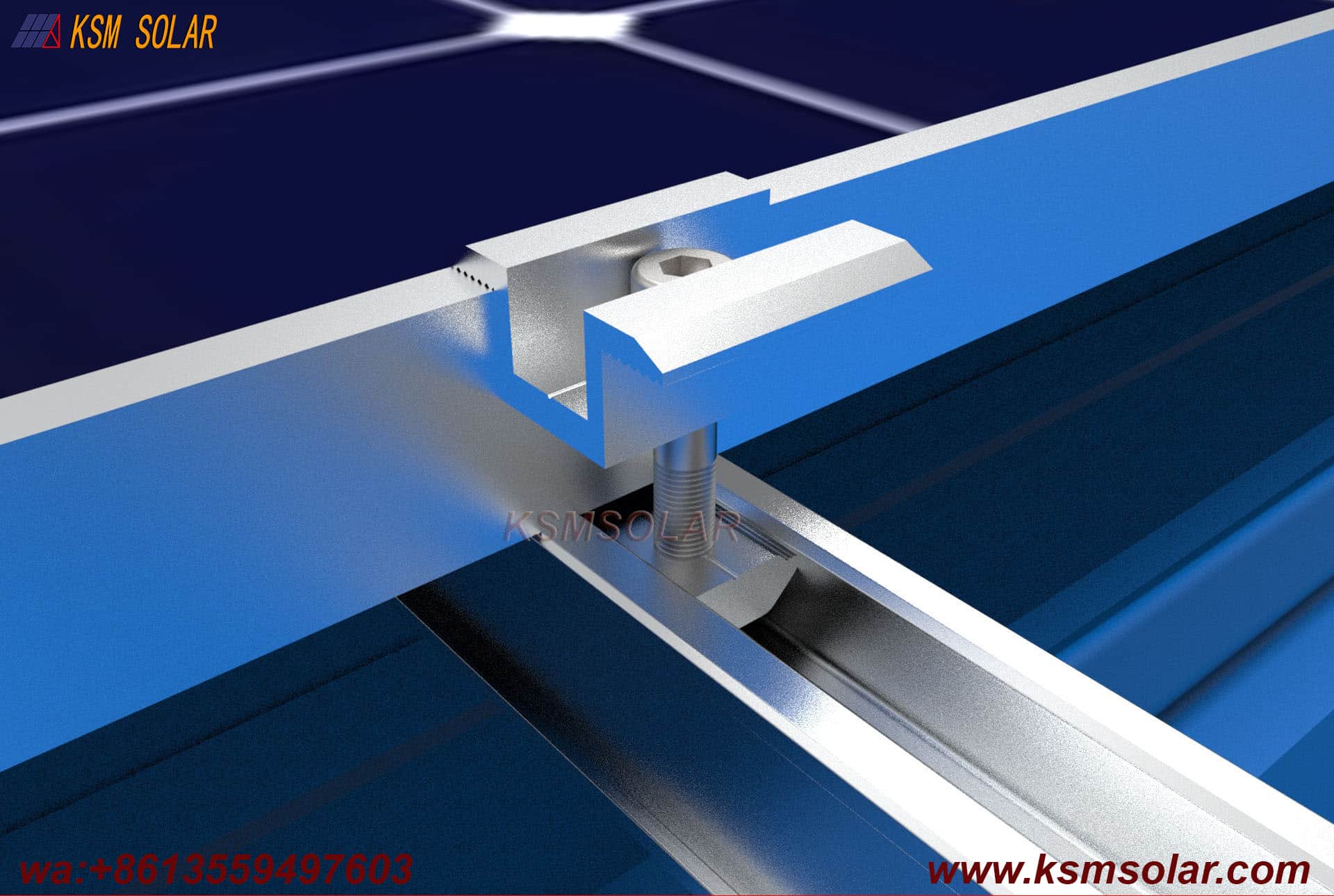 Non-Penetrating Metal Clamp Mounting System