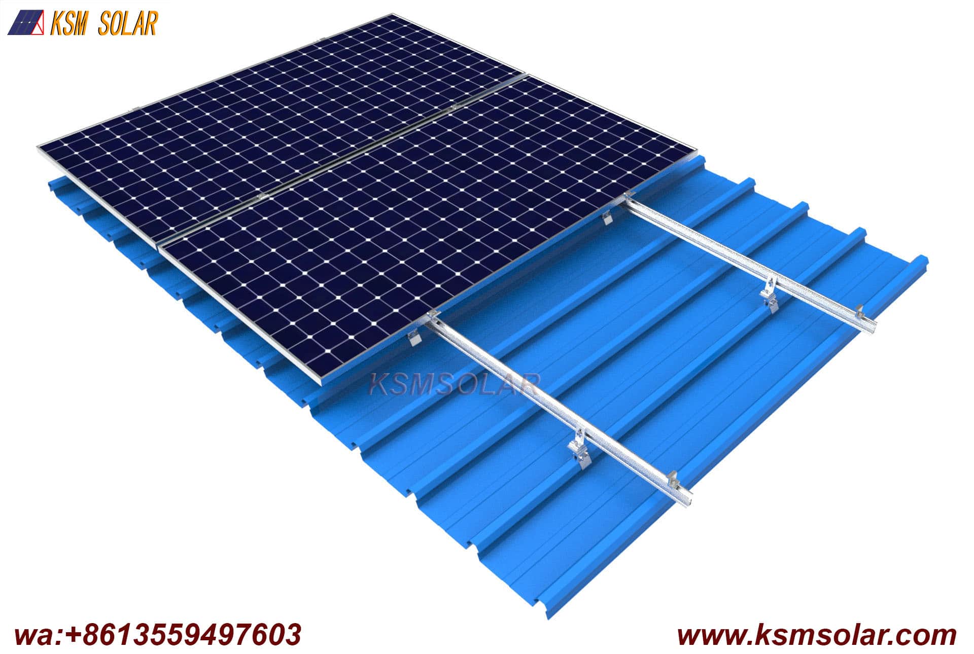 Metal Roof Clamp With L Feet Mounting System