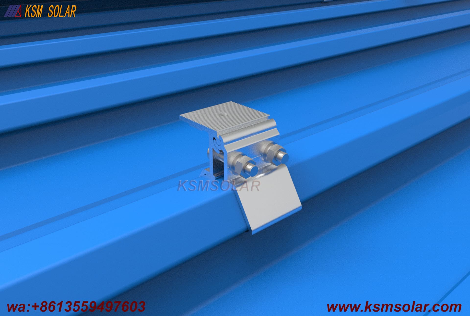 Metal Roof Clamp With L Feet Mounting System