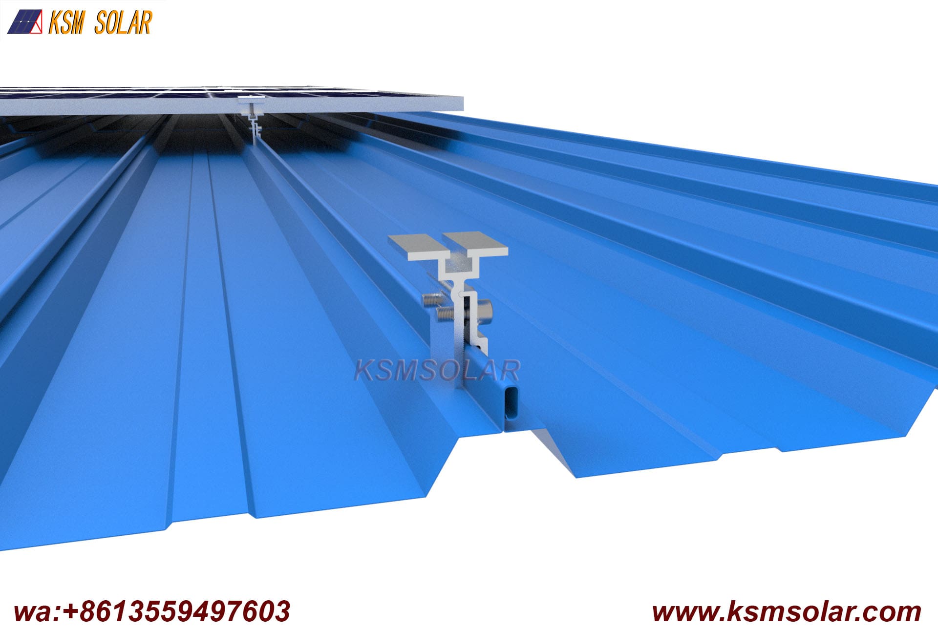 Metal Roof Aluminum Clamp with Channel