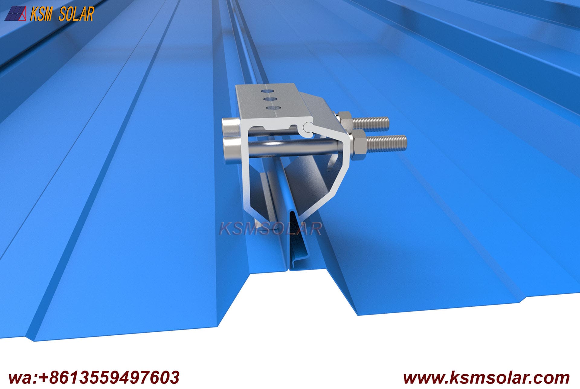 Universal Metal Roof Aluminum Clamp System