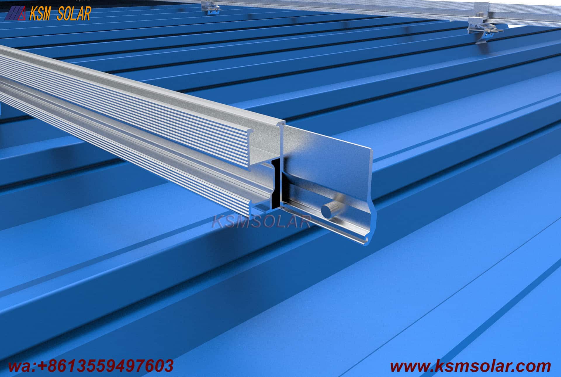Universal Metal Roof Aluminum Clamp System