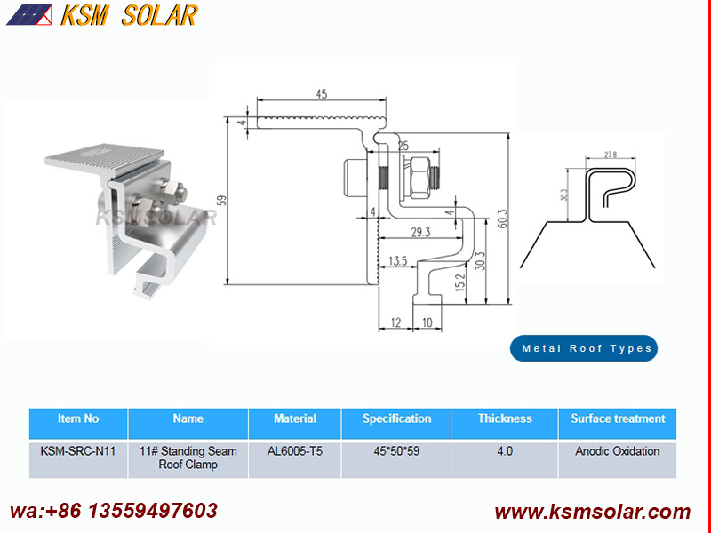 Standing Seam Roof Clamps
