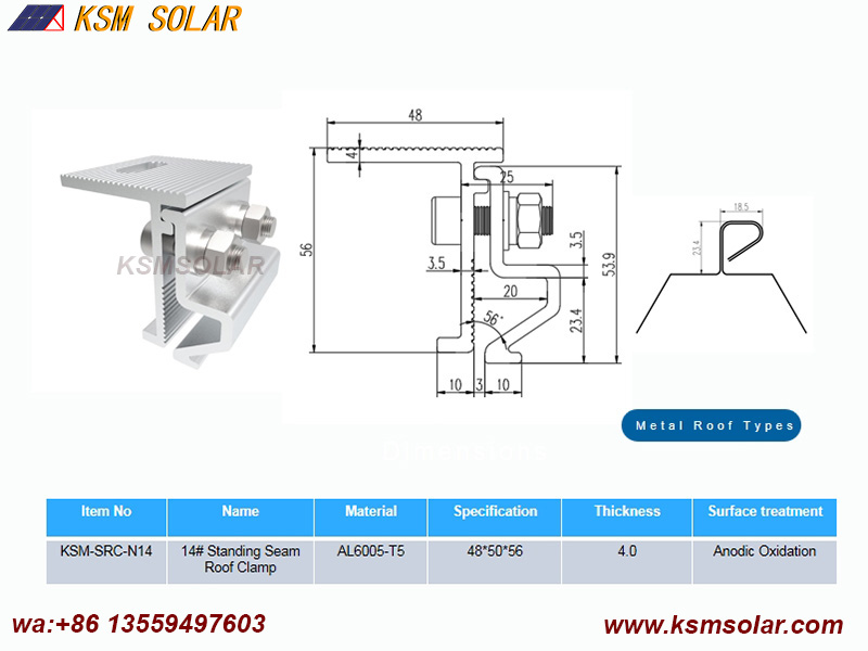 Standing Seam Roof Clamps