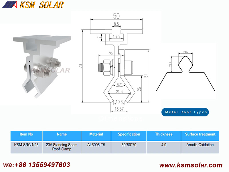 Standing Seam Roof Clamps