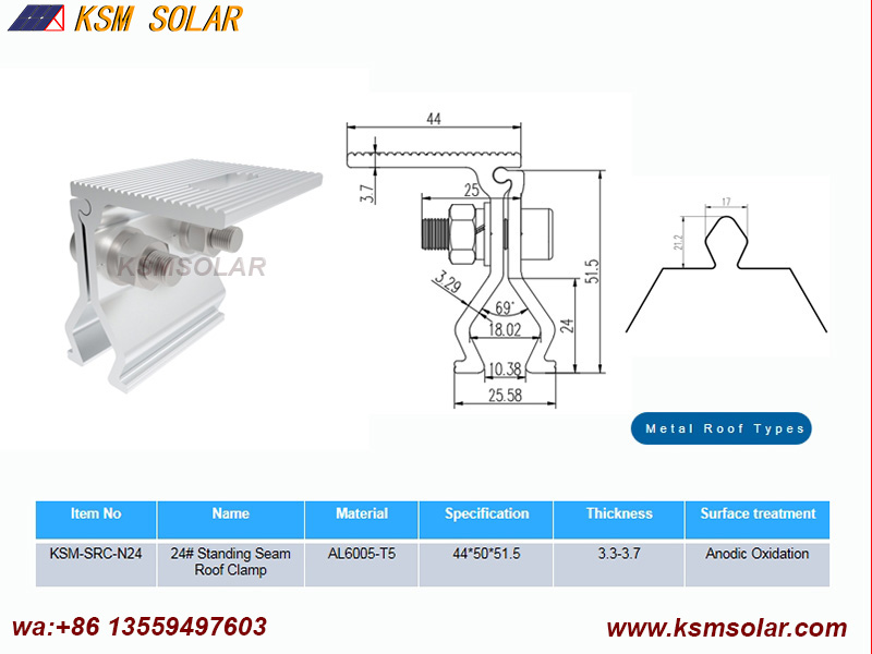 Standing Seam Roof Clamps