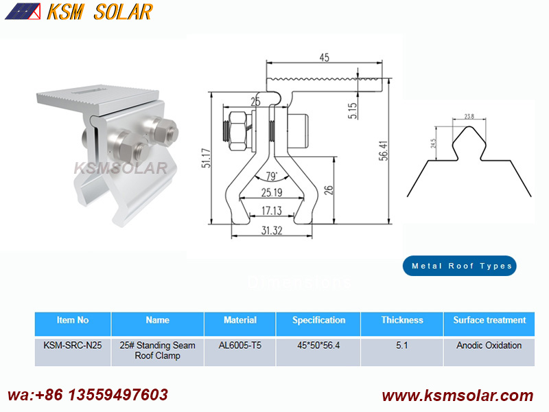 Standing Seam Roof Clamps
