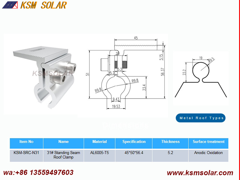Standing Seam Roof Clamps