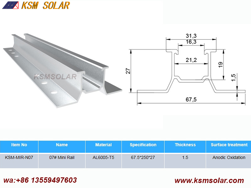 Solar Mini Rails