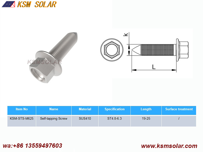 Solar Bolts And Nuts