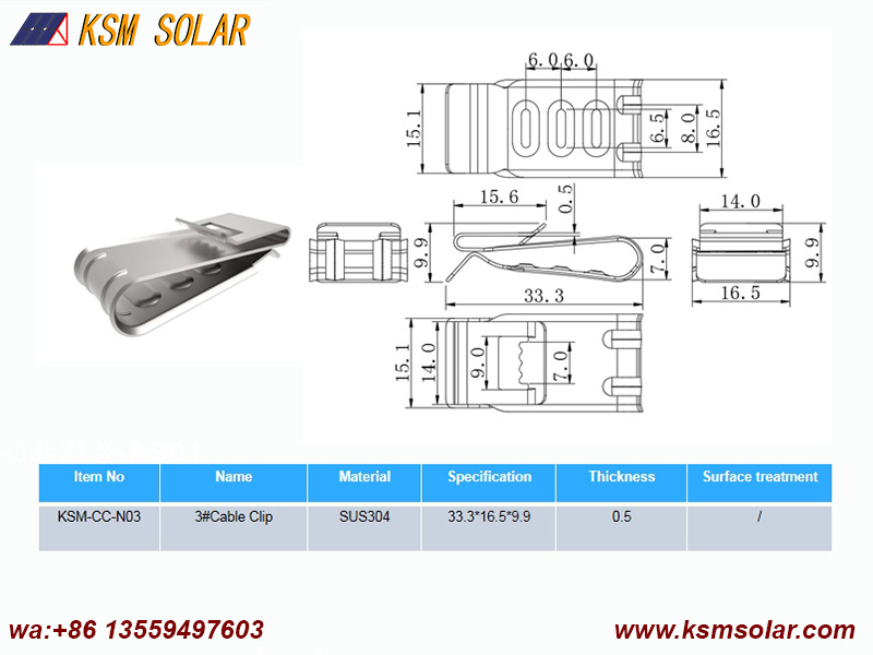 Solar Cable Clips