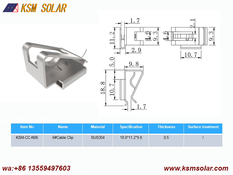 Solar Cable Clips
