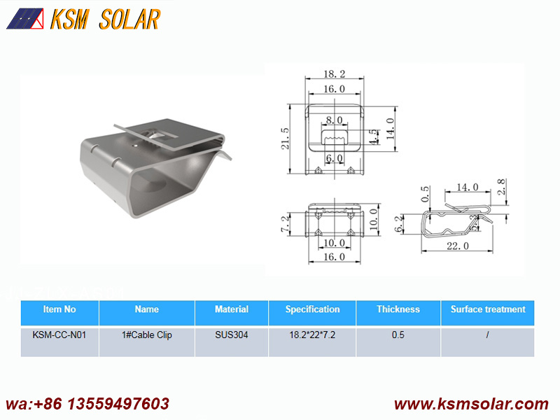 Solar Cable Clips