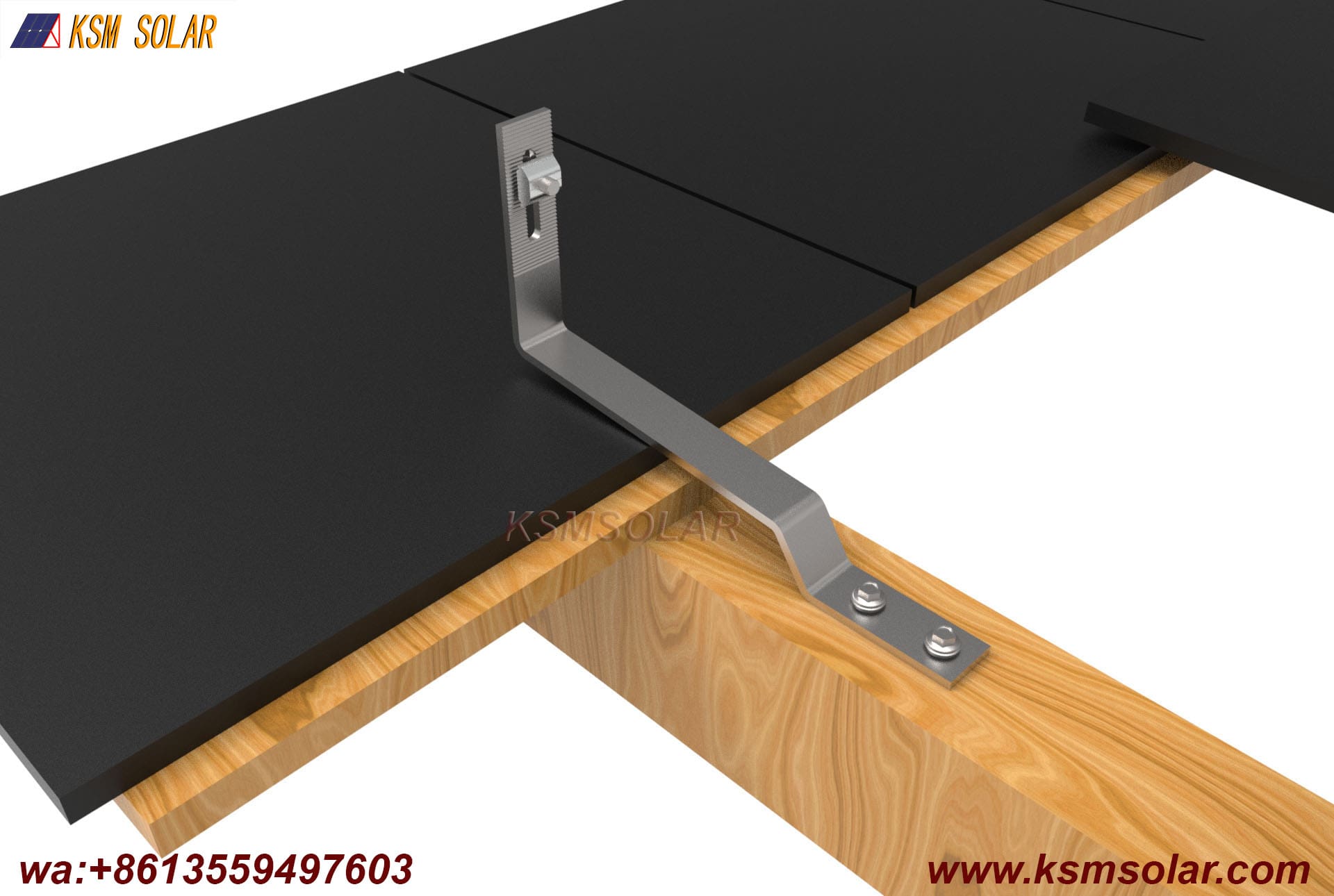 Stainless Steel Hook Mounting System for Slate Tile Roofs