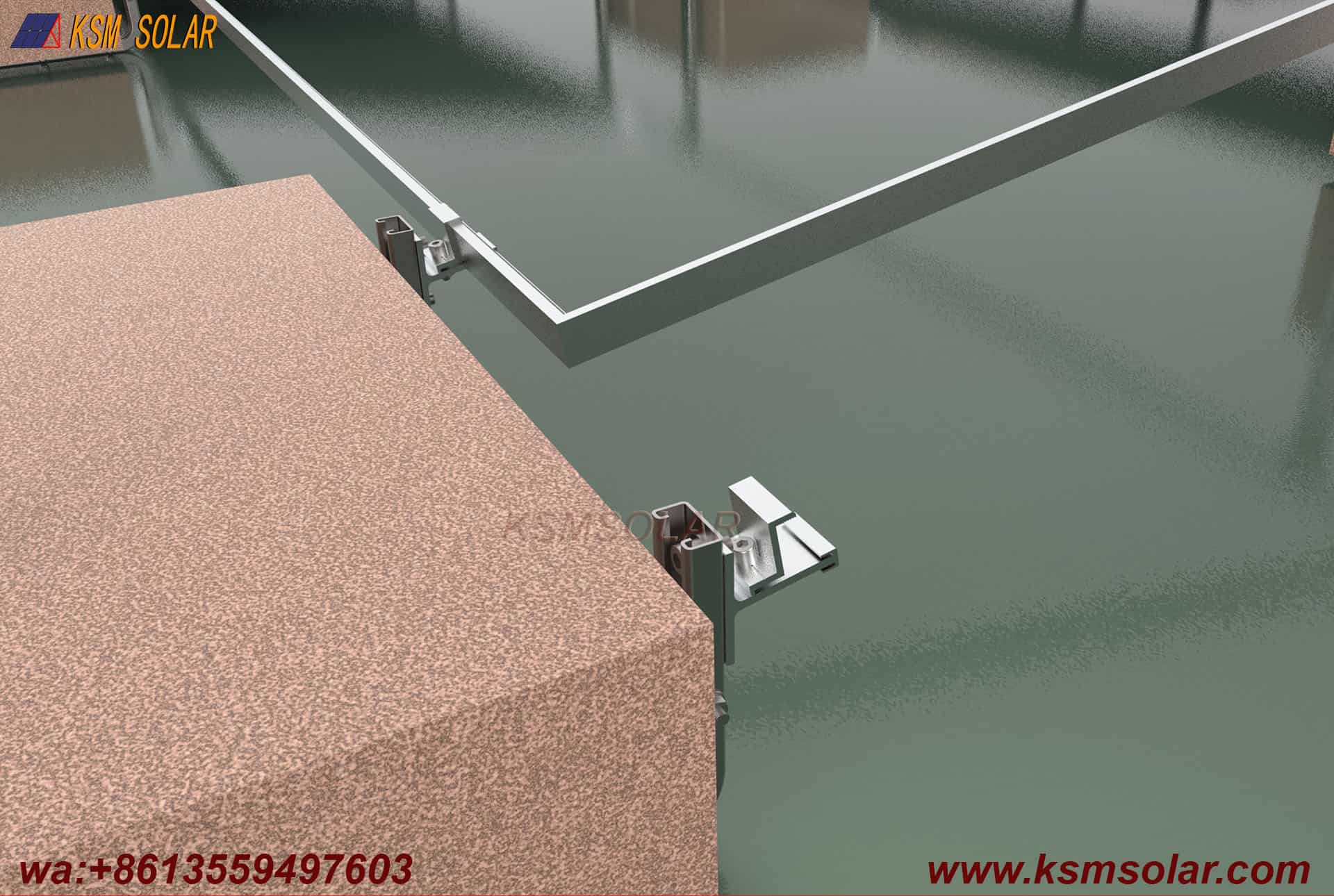 U-Shaped Steel Ballast Frame Mounting System