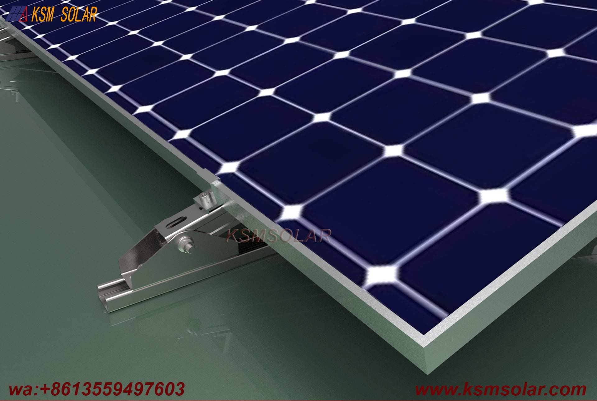 U-Shaped Steel Tripod Ballast Mounting System