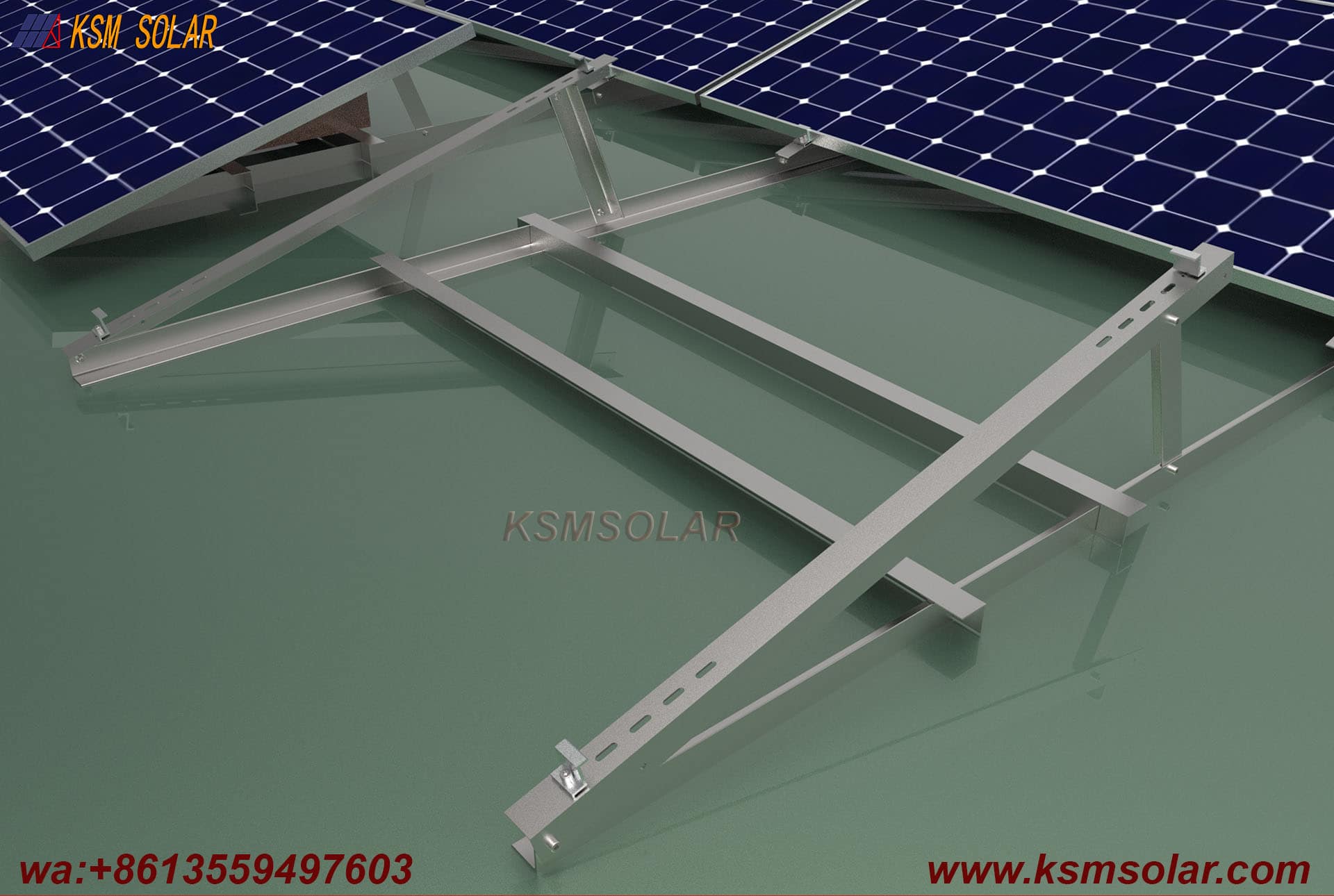 Angle Aluminum Tripod Ballast Mounting System