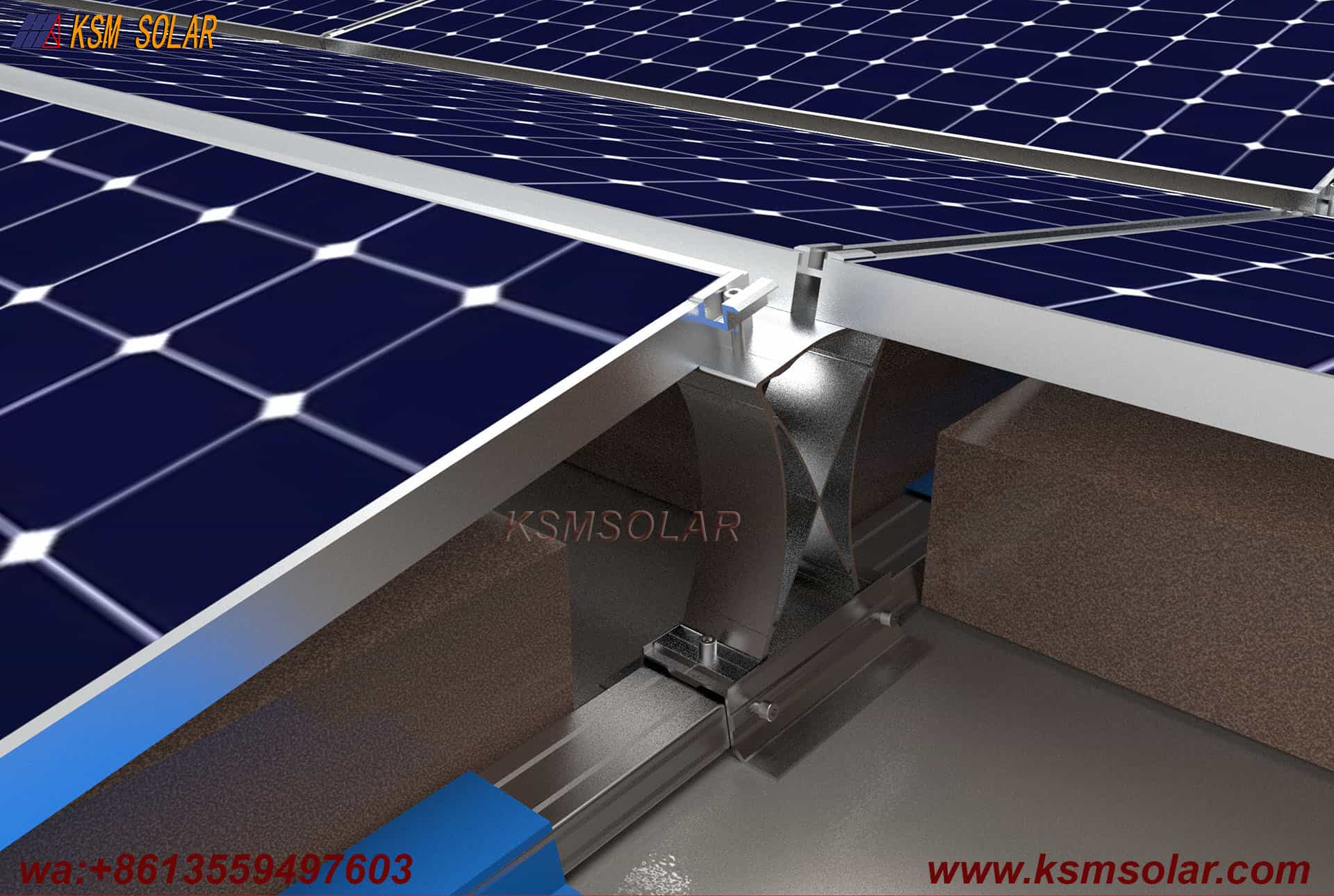 Aluminum Back-to-Back Ballast Mounting System