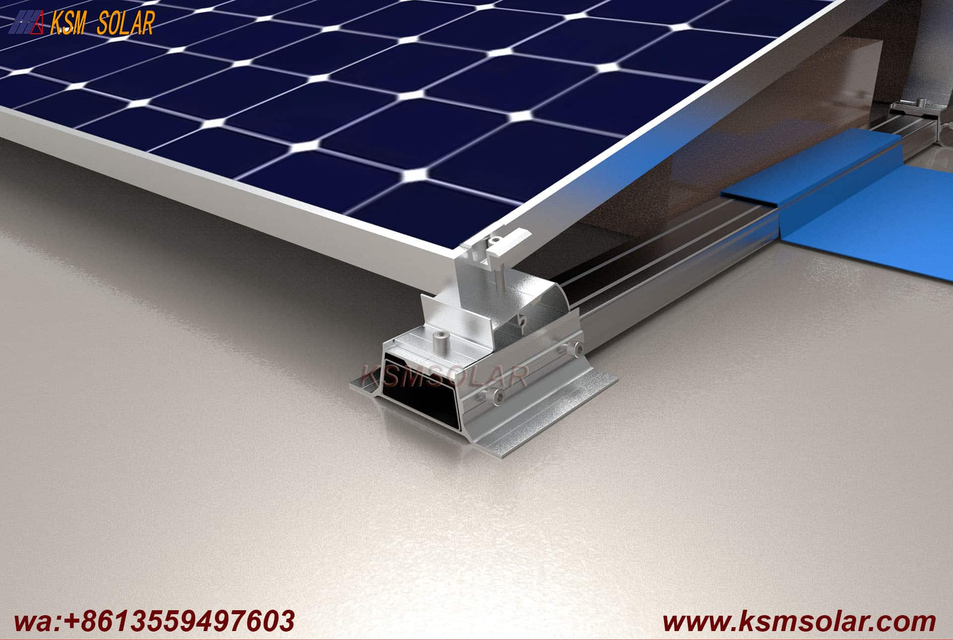 Aluminum Back-to-Back Ballast Mounting System