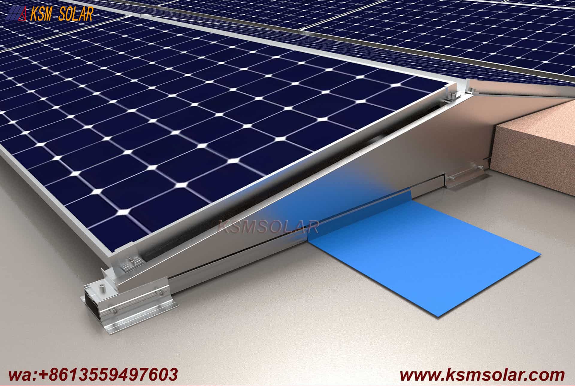 Aluminum Back-to-Back Ballast Mounting System