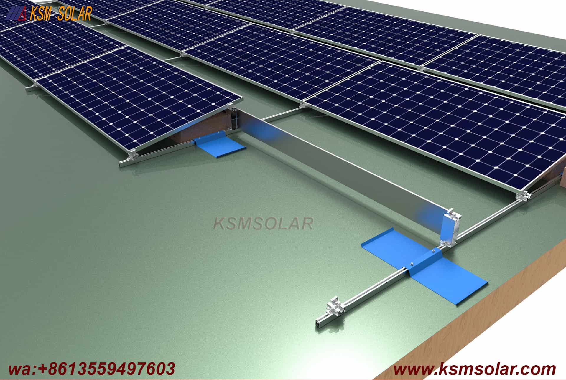 Aluminum Ballast Mounting System