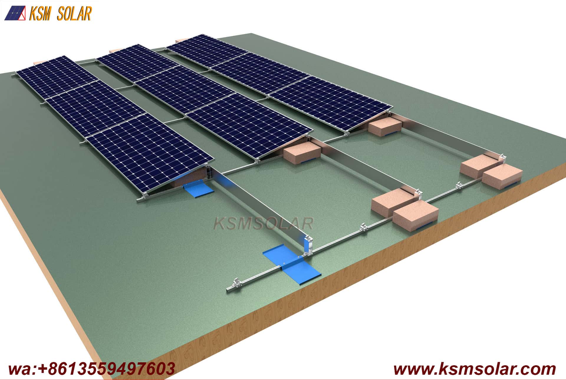 Aluminum Ballast Mounting System