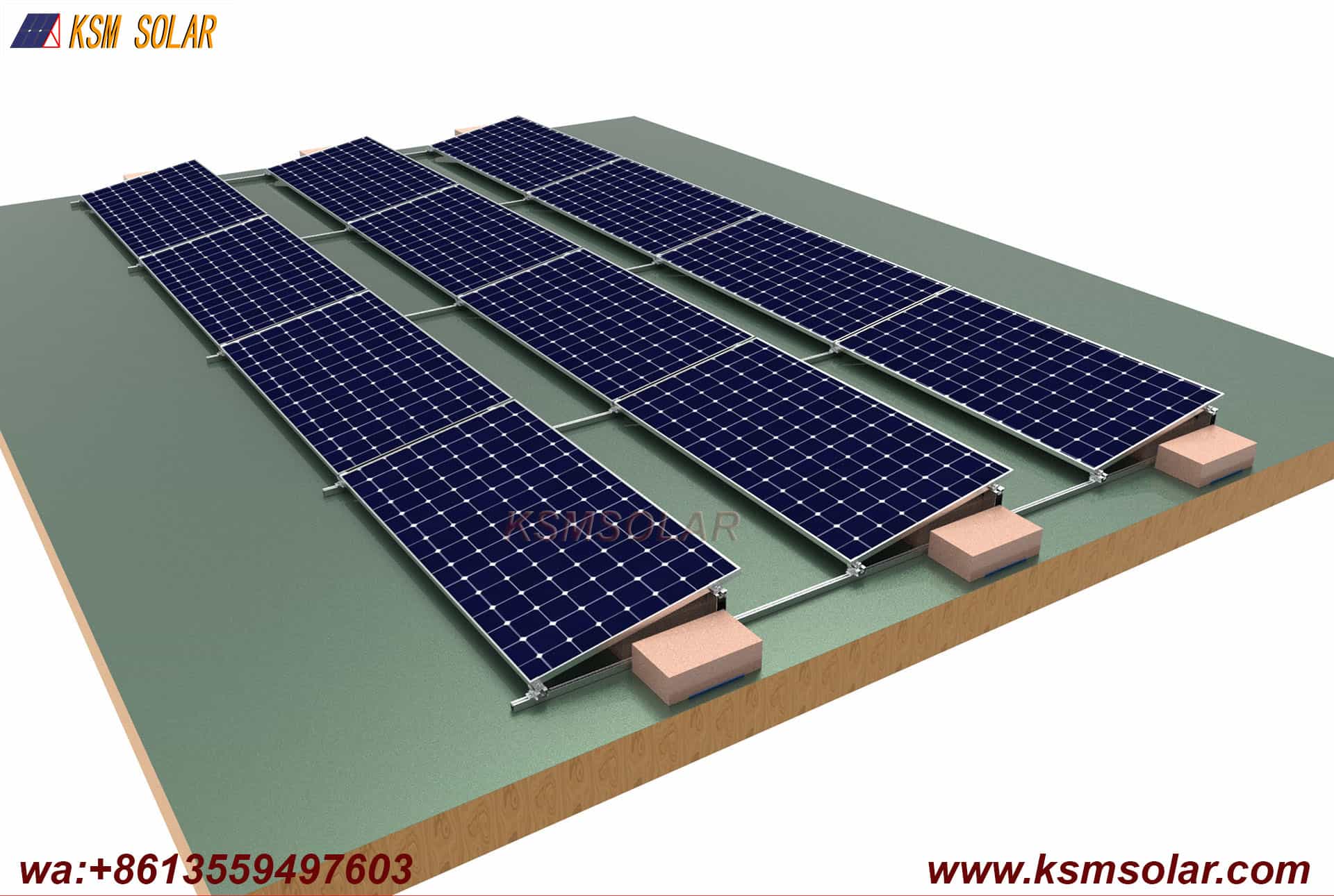 Aluminum Ballast Mounting System