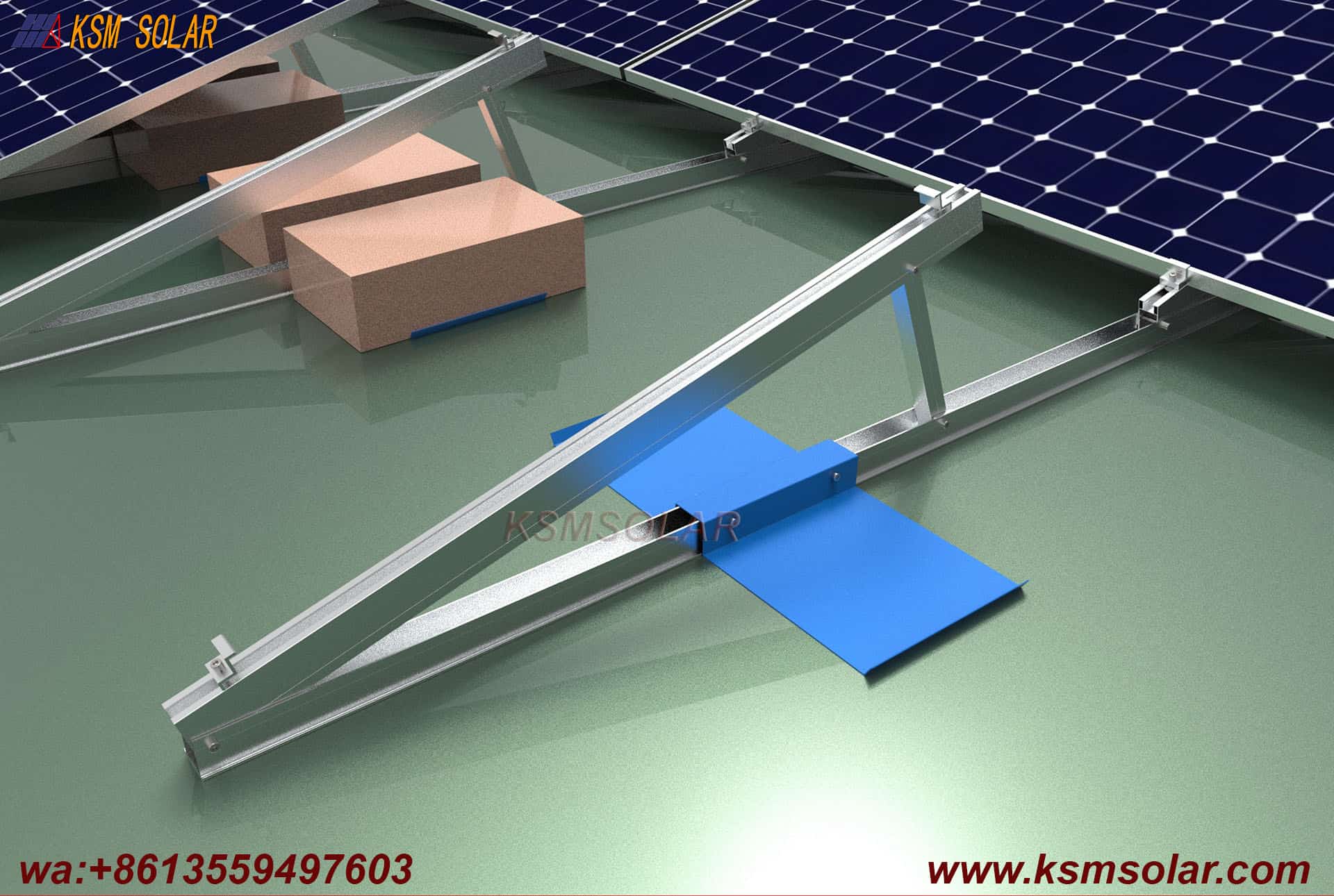 Aluminum Tripod Ballast Mounting System