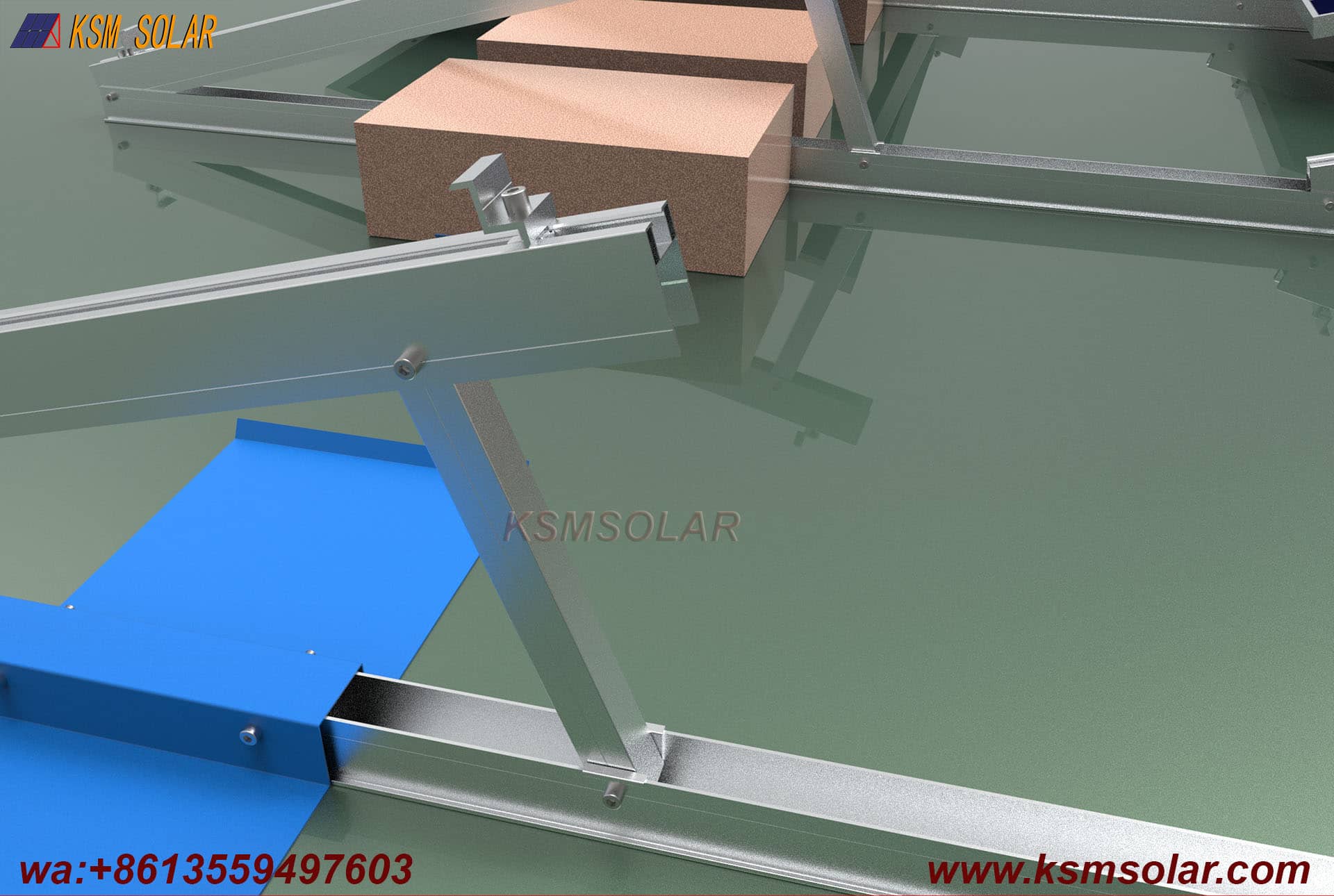 Aluminum Tripod Ballast Mounting System