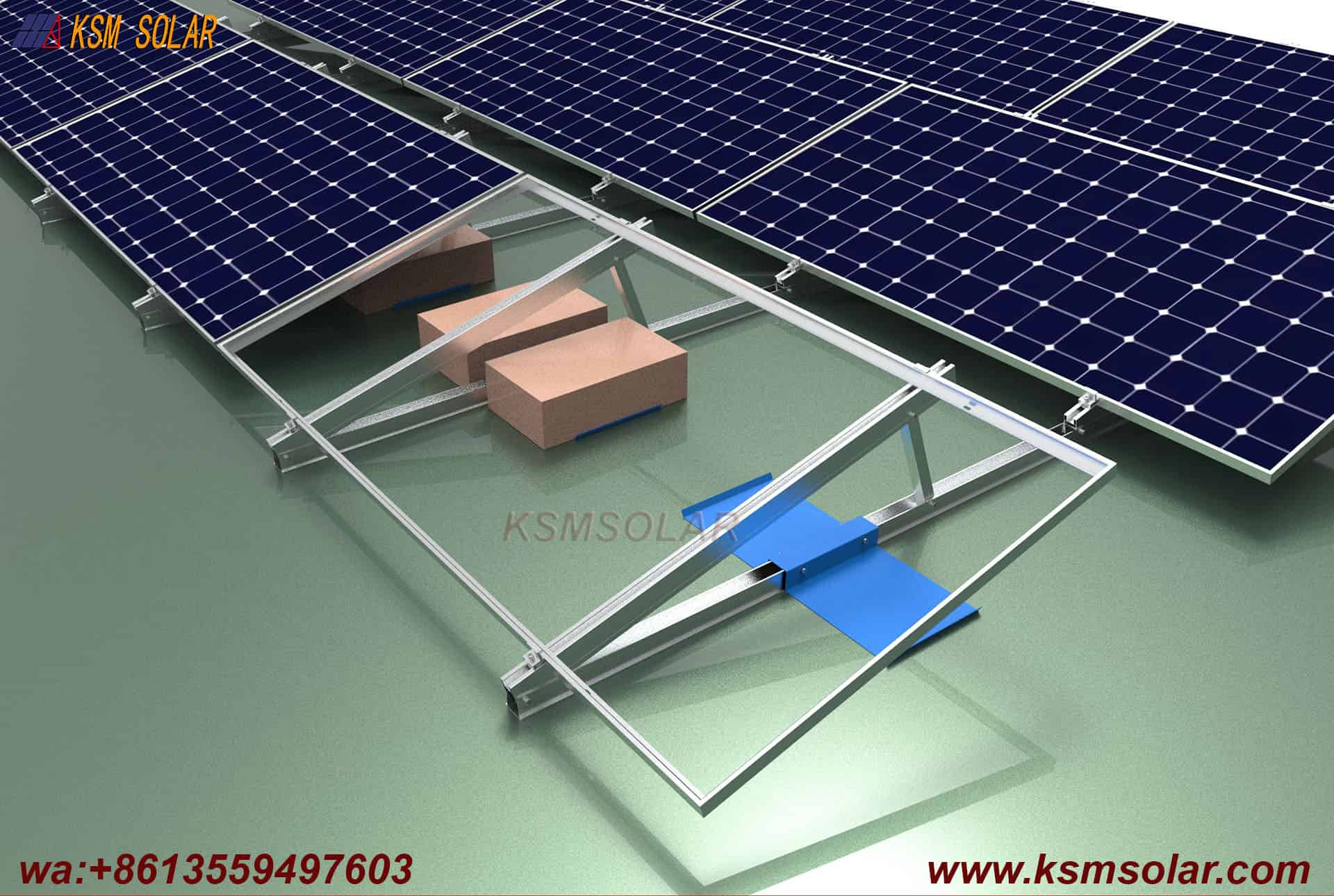 Aluminum Tripod Ballast Mounting System