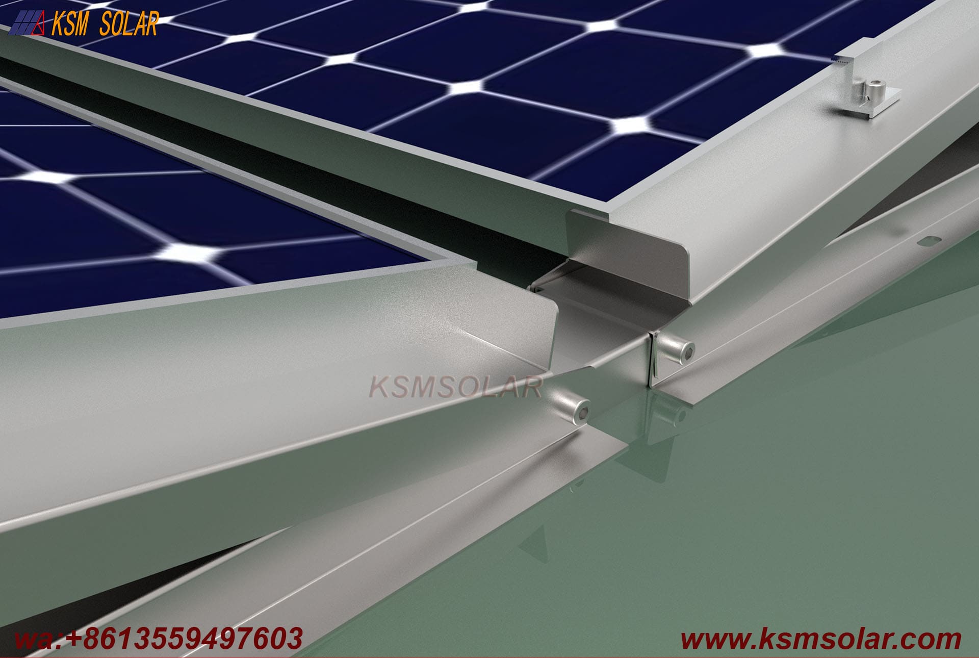 ZAM Coated Steel Tripod Ballast Mounting System