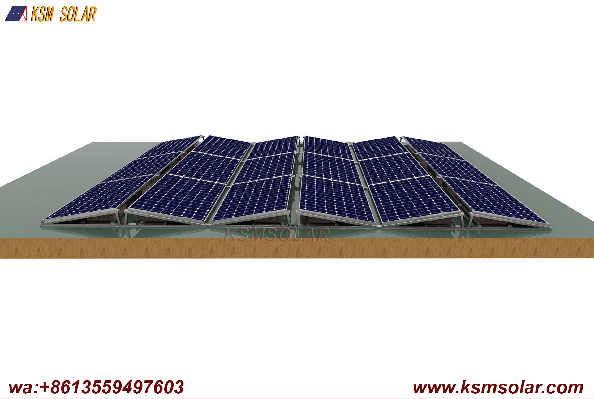ZAM Coated Steel Tripod Ballast Mounting System