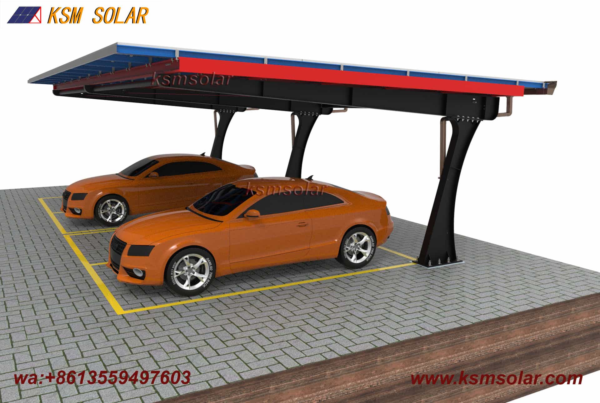 Waterproof PV Carport