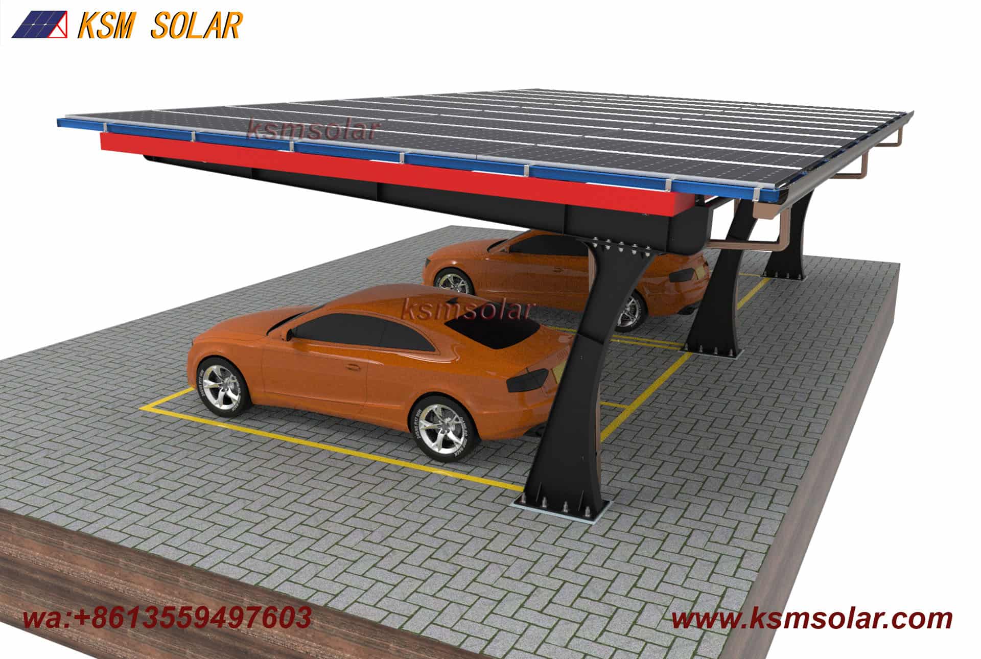 Waterproof PV Carport