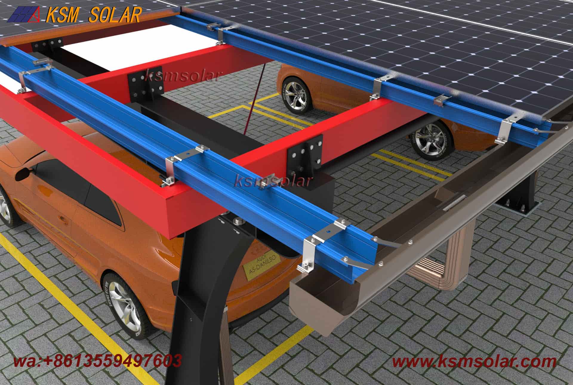 Waterproof PV Carport